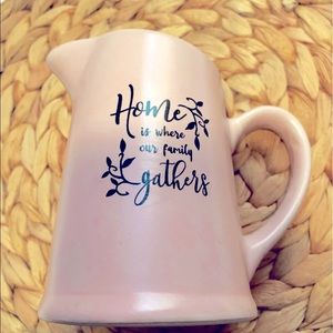 Farmhouse ceramic vase/creamer